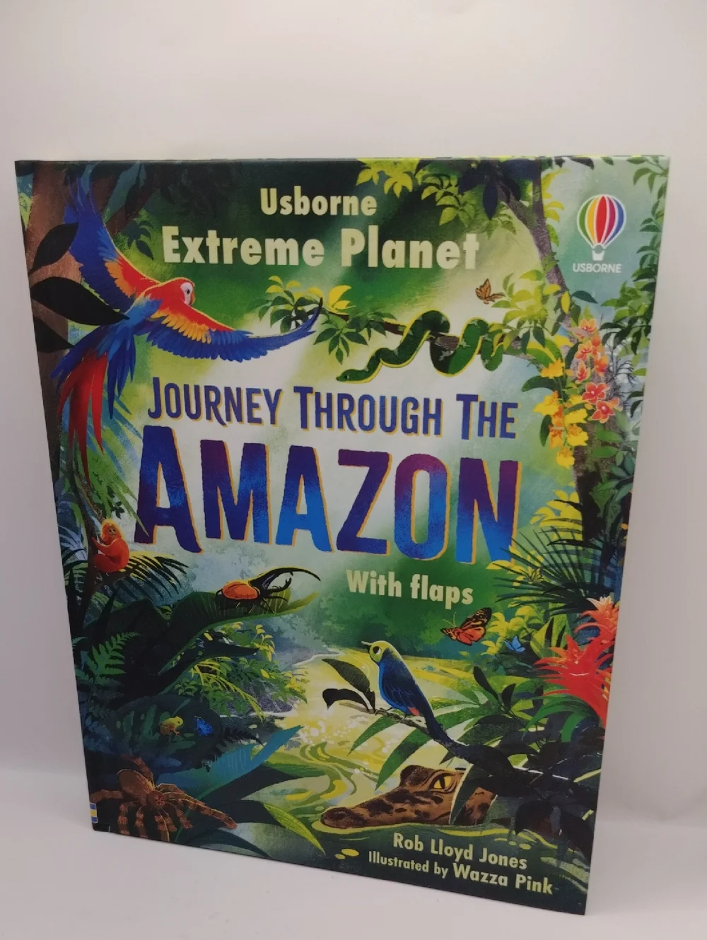 Extreme Planet Journey Through The Amazon A Lift-the-Flap Book NEW